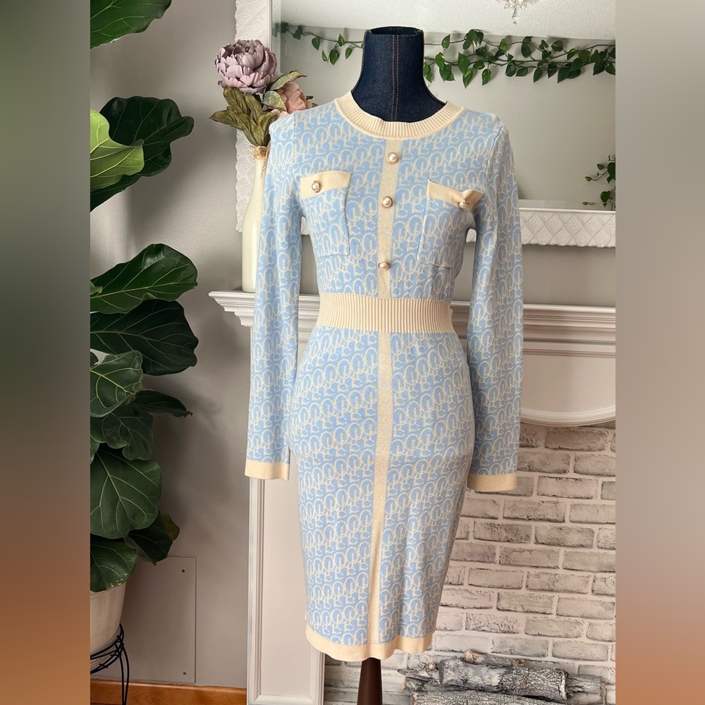 SOLD! Bodycon sweater dress size medium small